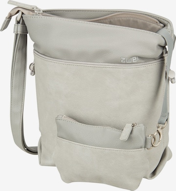 ZWEI Umhängetasche 'Jana J100' in Grau: Vorderseite