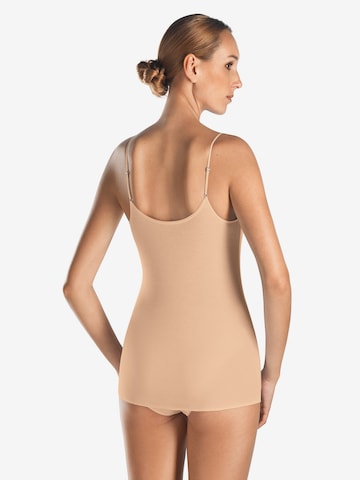 Hanro Top ' Cotton Seamless ' in Beige