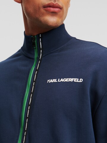 Karl Lagerfeld Jopa na zadrgo | modra barva