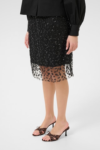 KAREN BY SIMONSEN Nederdel 'Carmen' i blå: forside