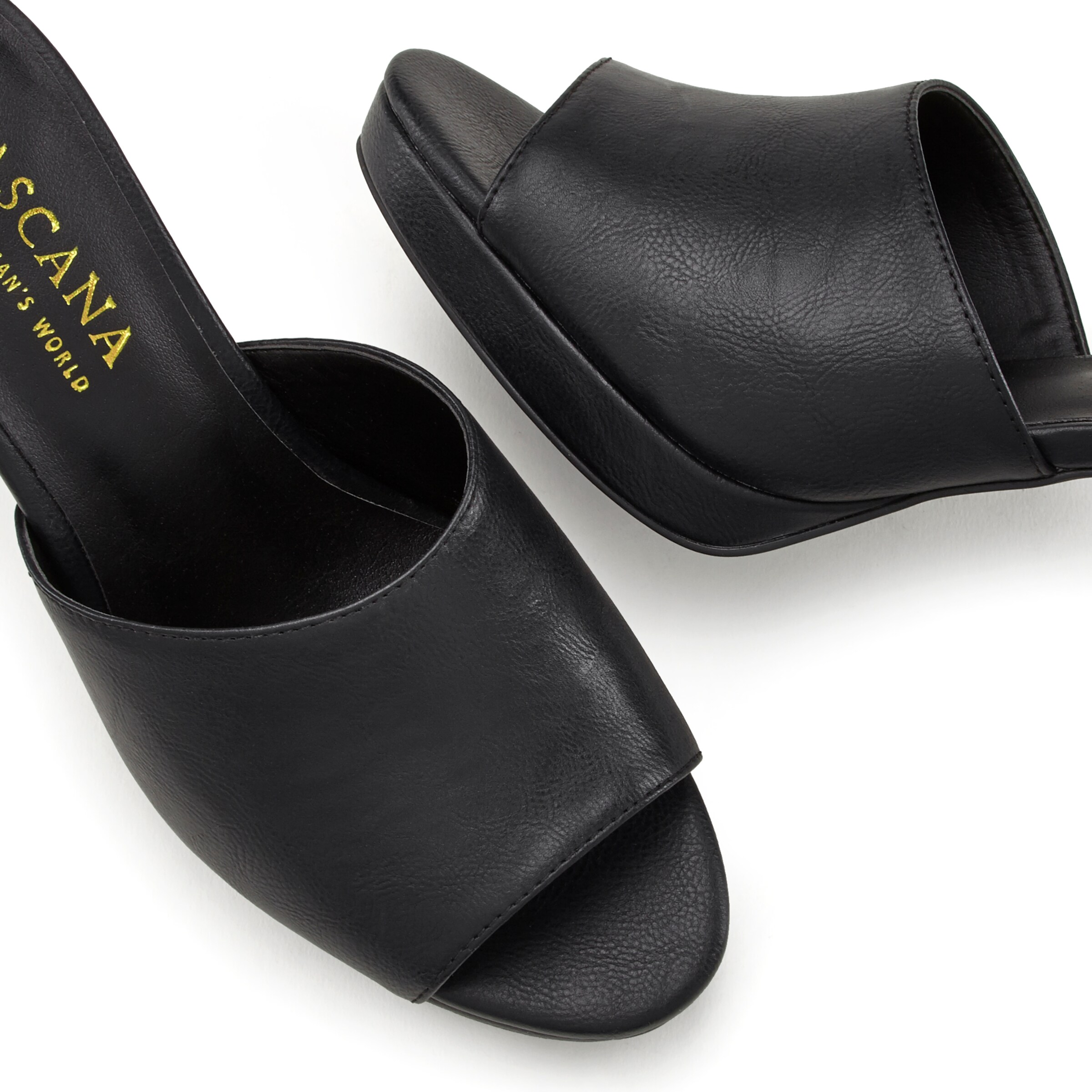 LASCANA Belle Affaire Mules 'Belle Affaire' in Black