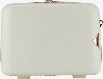 Wittchen Cosmetic Bag 'GL Style' in White: front