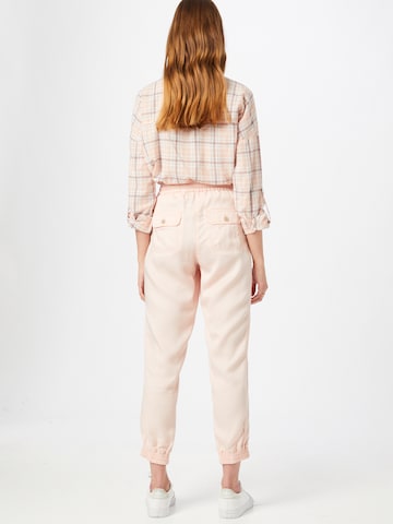 s.Oliver Tapered Trousers in Pink