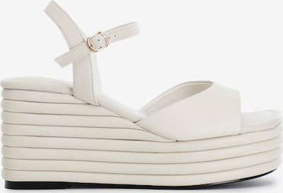 CAFè NOIR Sandalen in weiß, Produktansicht