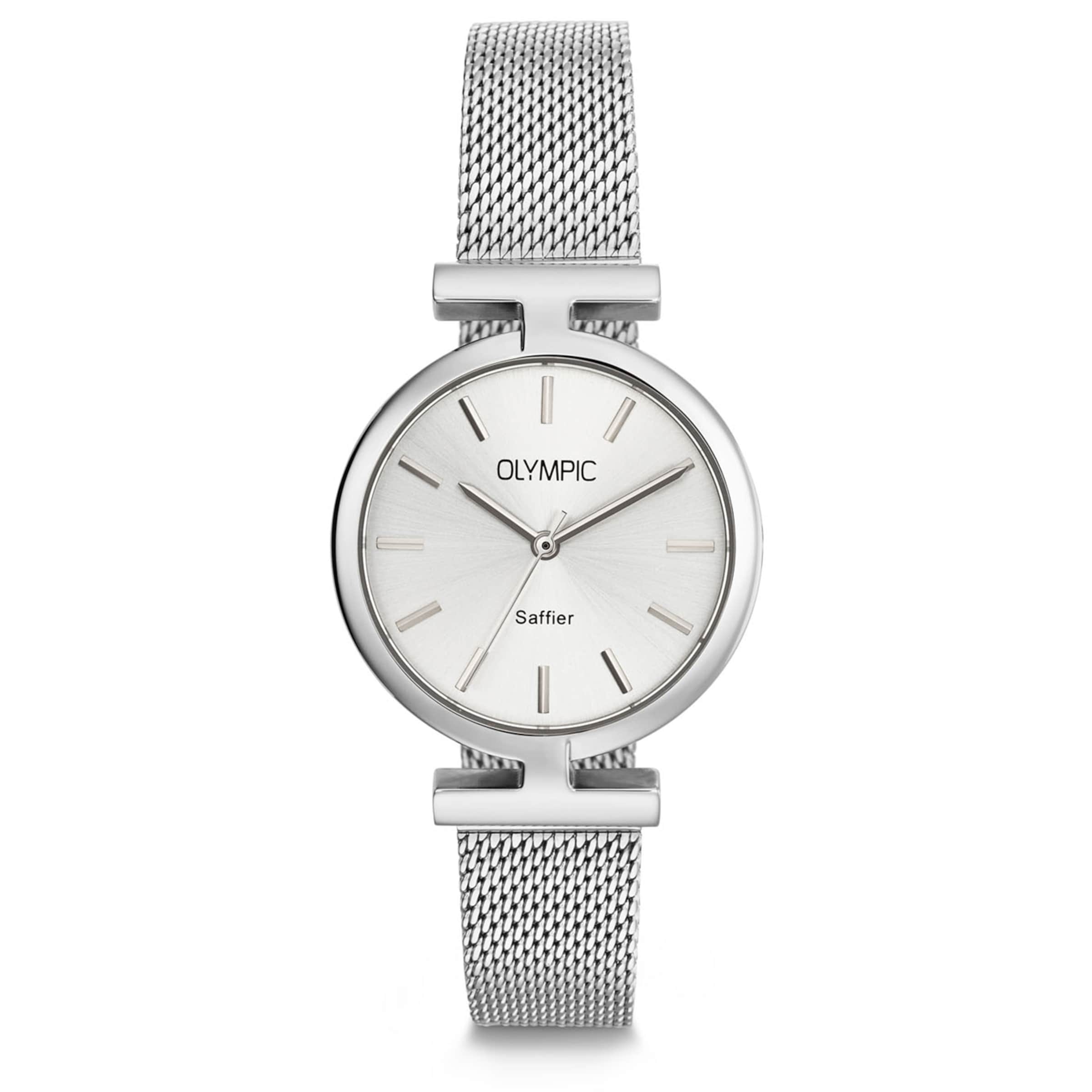 Olympic Analog watch in Silver: front