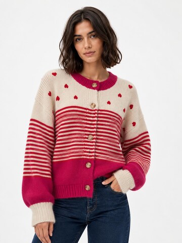 Josephine Label Kardigan 'Cardigan Teresa' – béžová