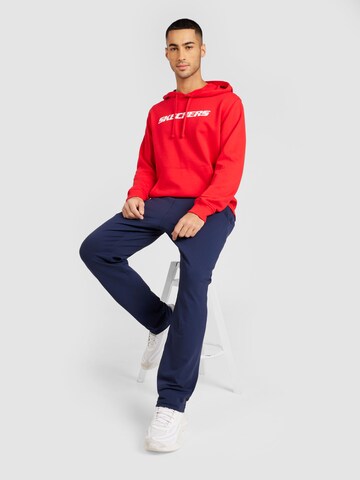 SKECHERS Sport sweatshirt i röd