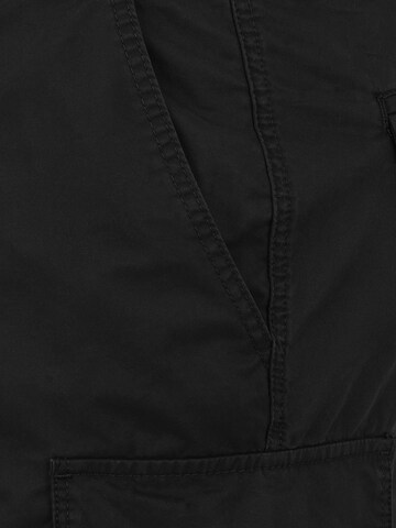 Jack & Jones Plusregular Cargo hlače 'COLE CAMPAIGN' - crna boja