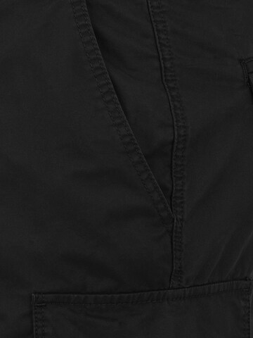 Regular Pantalon cargo 'COLE CAMPAIGN' Jack & Jones Plus en noir