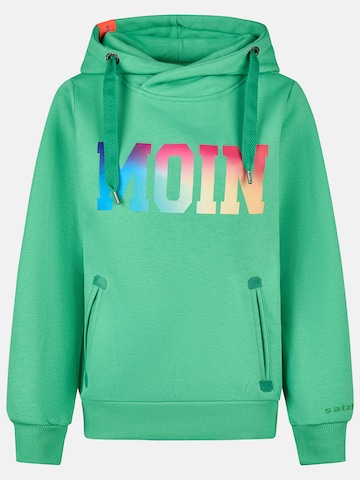 salzhaut Sweatshirt in Green: front