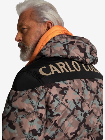 Veste d’hiver ' Corsini ' Carlo Colucci en mélange de couleurs