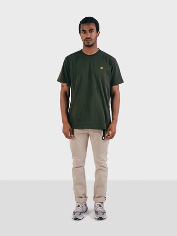 Trendsplant Regular Fit Hemd Freizeit ' ESSENTIAL ' in Grün