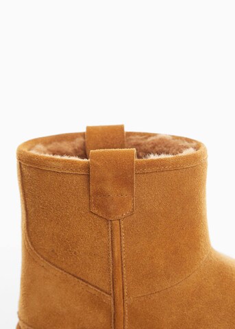 MANGO Snowboots 'Pineda' in Bruin