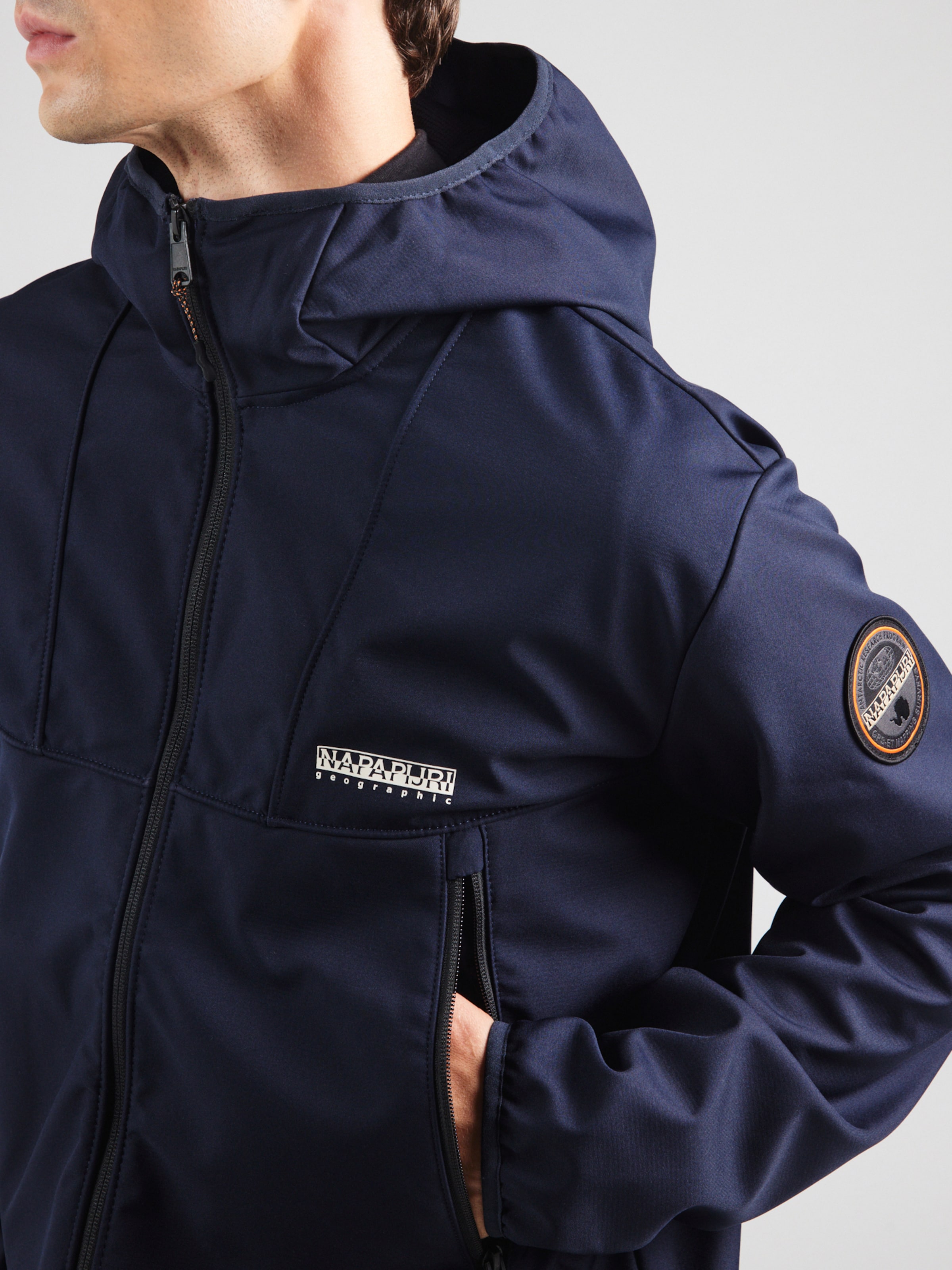 NAPAPIJRI Between-Season Jacket 'Biois' in Marine Blue | ABOUT YOU