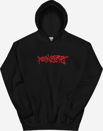 ATZENSPORT Pullover 'Helfri' in Schwarz: Vorderseite