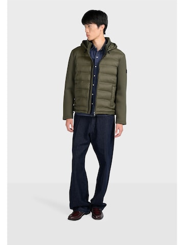 Canadian Classics Winter jacket ' GUNN ' in Green: front