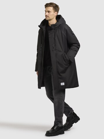 Manteau d’hiver 'Anth' khujo en gris