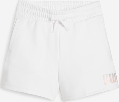 PUMA Shorts 'ESS SUMMER DAZE' in türkis / apricot / magenta / weiß, Produktansicht