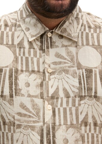 Marc O'Polo Regular Fit Hemd in Braun
