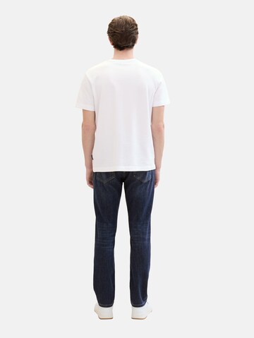 Coupe slim Jean 'Josh' TOM TAILOR en bleu