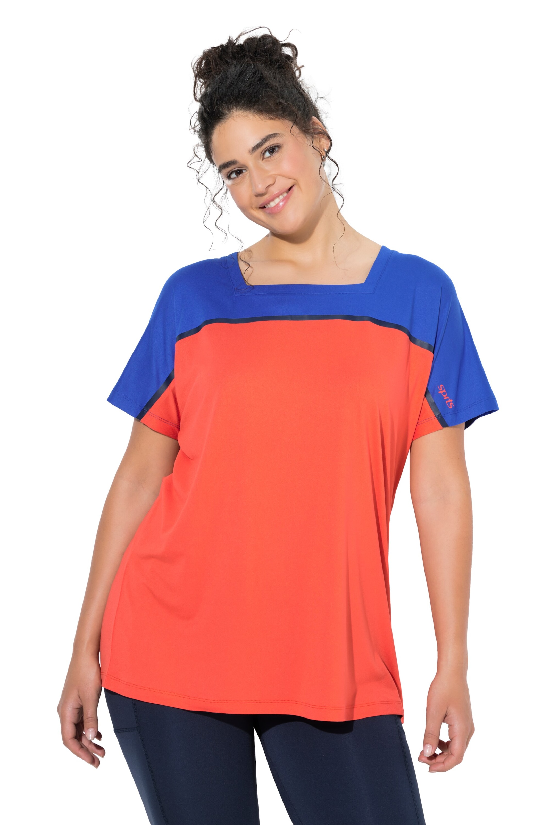 Ulla Popken Shirt in Orange: front