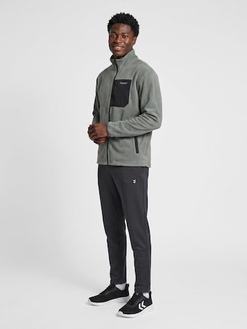 Hummel Fleece jas in Grijs
