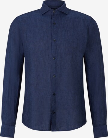 Coupe slim Chemise JOOP! en bleu : devant