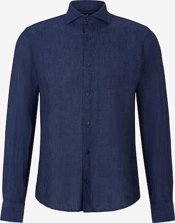 JOOP! Button Up Shirt in Blue: front