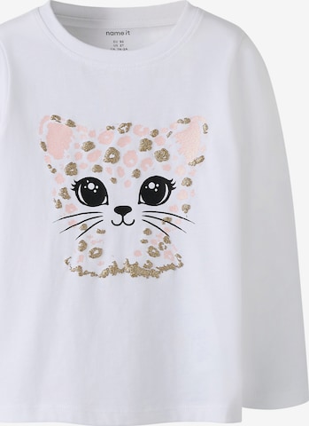 NAME IT - Camiseta 'NMFRILARIA' en blanco: frente