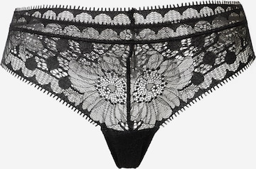 Chantelle Slip in Zwart: voorkant