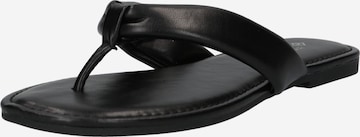 CALL IT SPRING T-Bar Sandals 'TRIWEN' in Black: front
