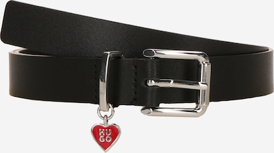 HUGO Vyö 'Palm' värissä punainen / musta, Tuotenäkymä