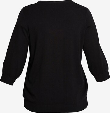 ADIA fashion Strickpullover in Schwarz