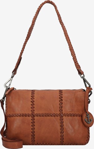 Harbour 2nd Schultertasche 'Fashion Lights Cyrene' in Braun: Vorderseite