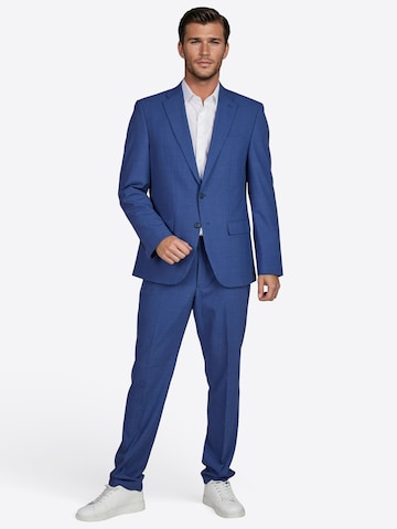 PIERRE CARDIN Regular Bügelfaltenhose 'Ryan' in Blau