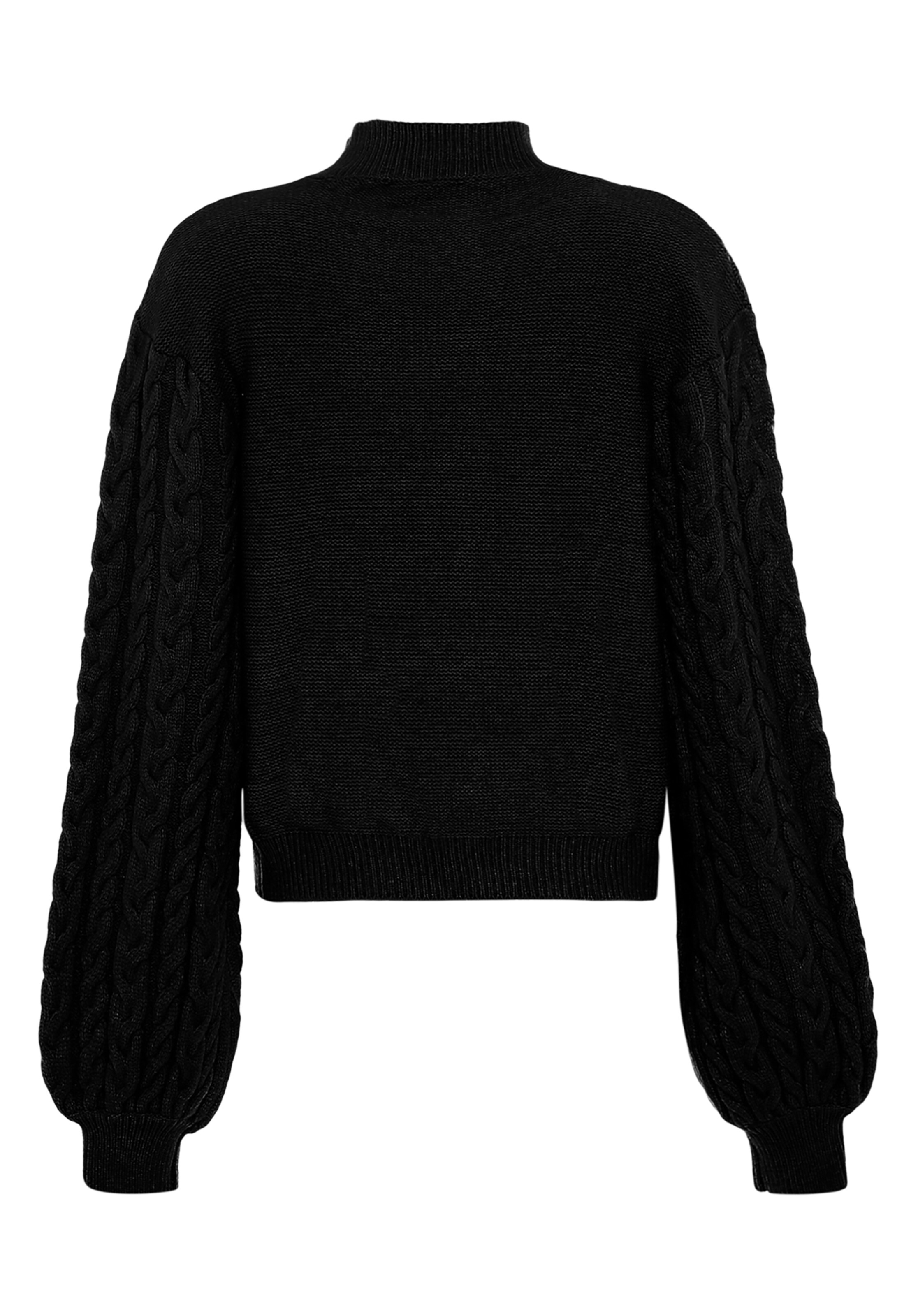 paino - Pullover em preto