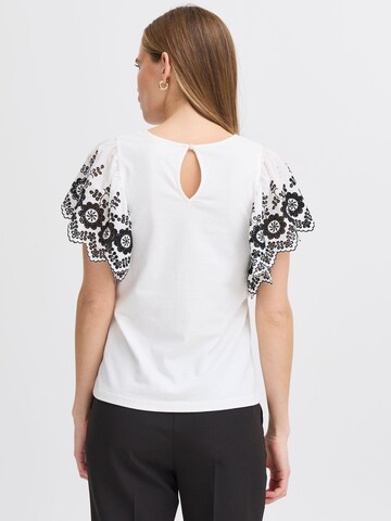 ICHI - Camiseta ' IHMALUI ' en blanco
