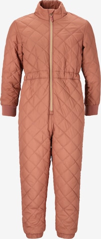 ZigZag Dungarees 'Heartlake' in Brown: front