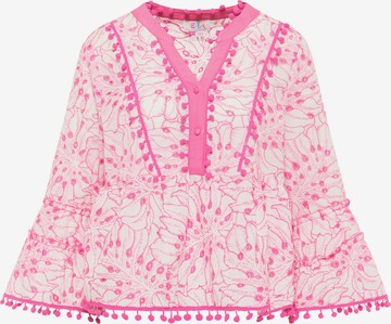 IZIA Tunic in Pink: front