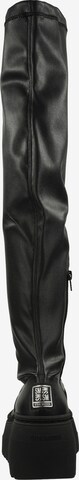 STEVE MADDEN Over the Knee Boots in Black