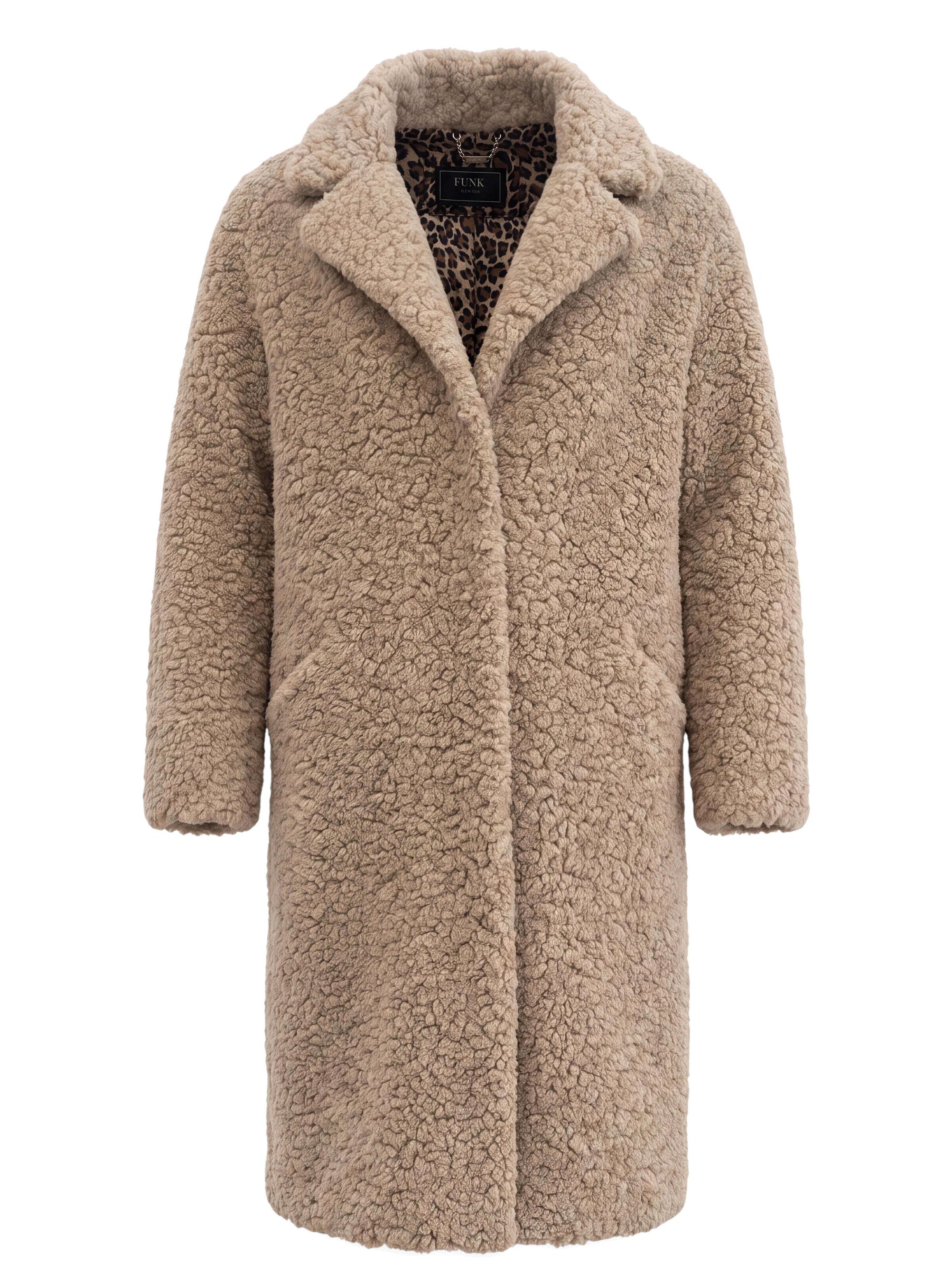 Funk since 1776 Wintermantel‌ in Beige: Vorderseite