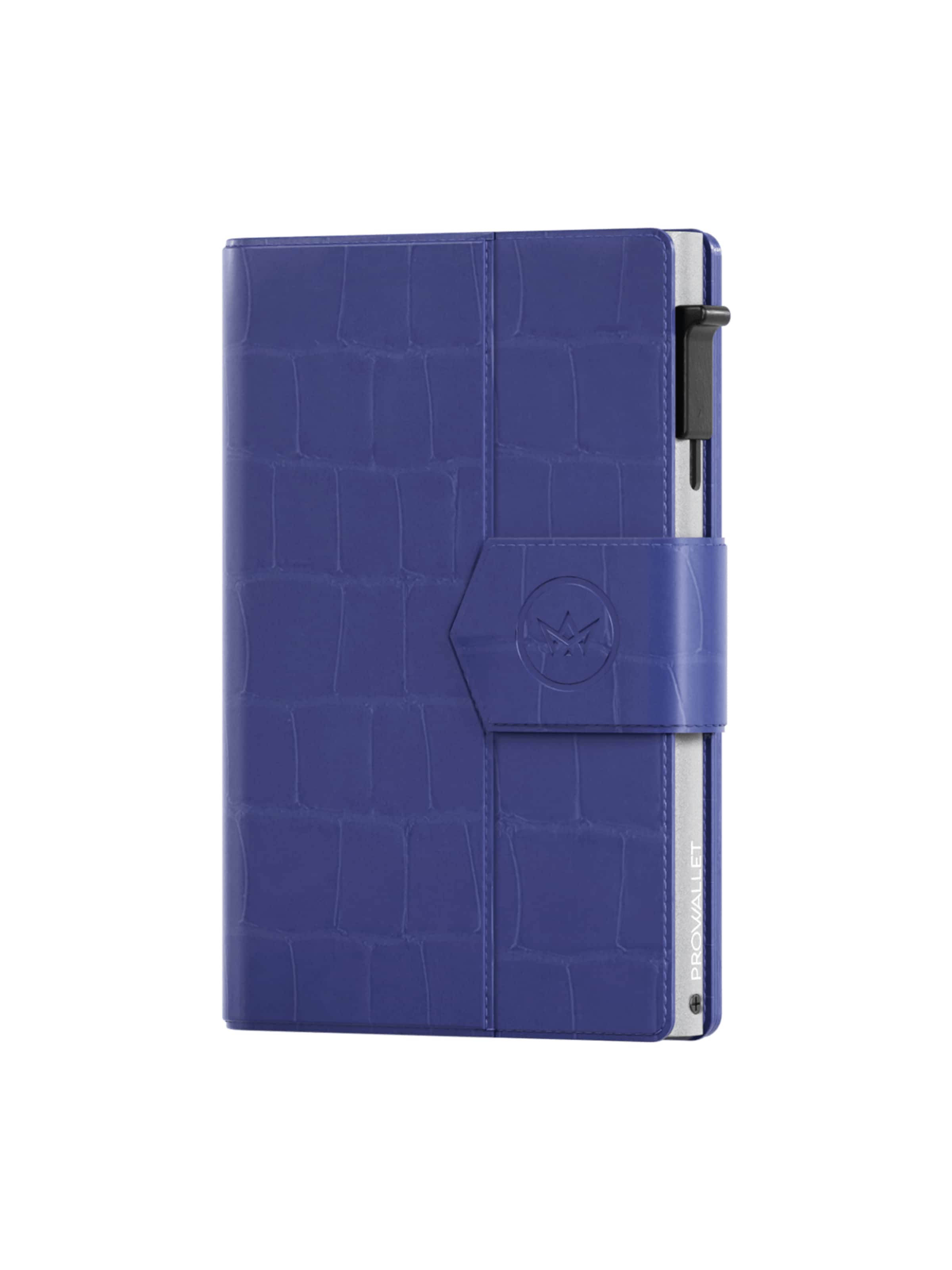 Prowallet Wallet 'Pasjeshouder Plus Croco' in Blue