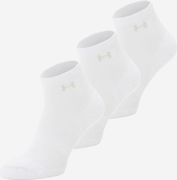 Șosete sport 'Vanish' de la UNDER ARMOUR pe alb: față