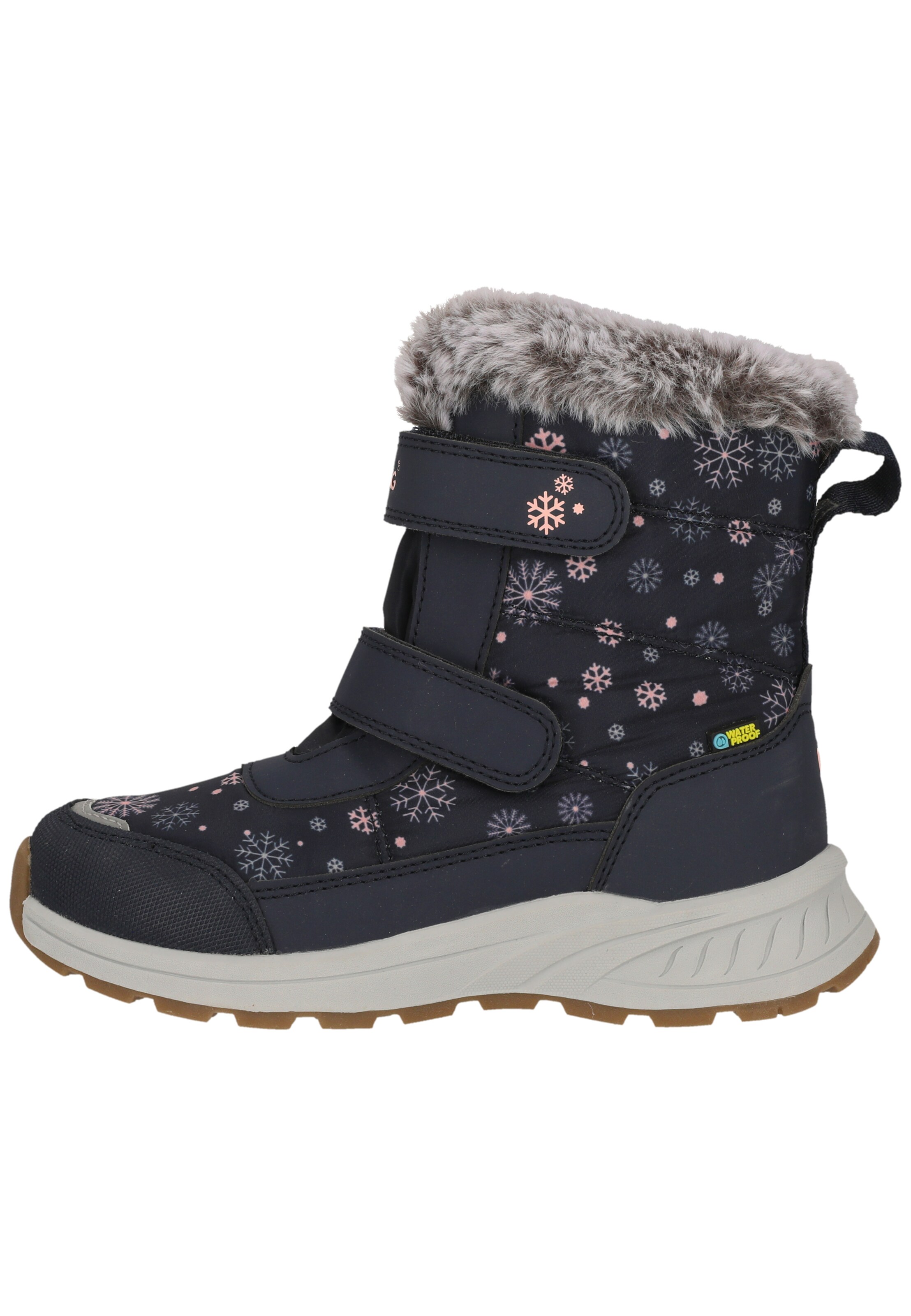 ZigZag Snow Boots in Blue