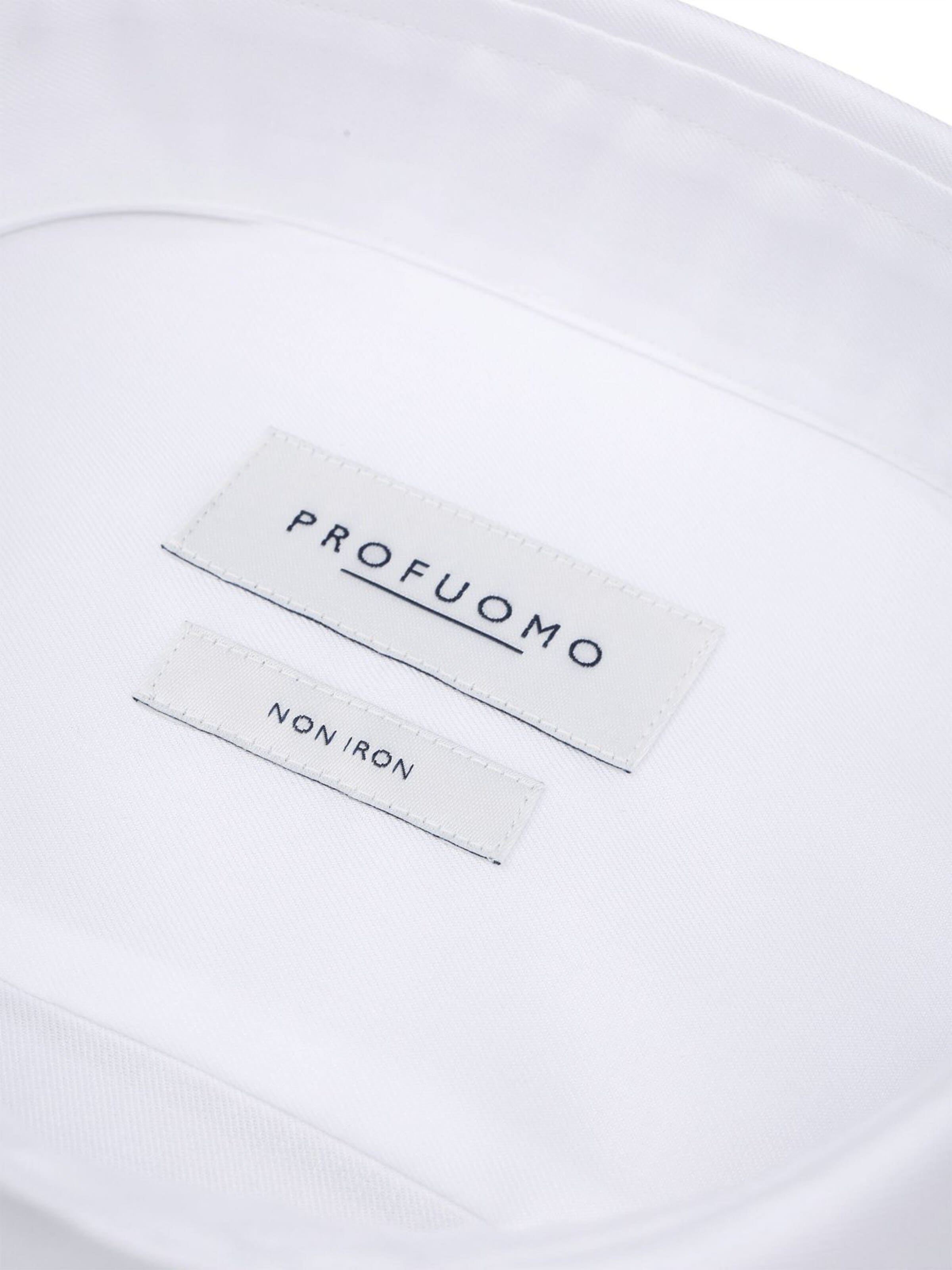 Profuomo Slim fit Button Up Shirt in White
