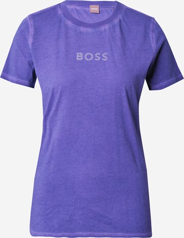 BOSS Shirt in Purple: front