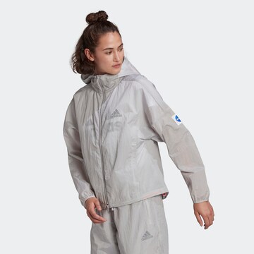 ADIDAS PERFORMANCE Sportjacke in Grau: predná strana