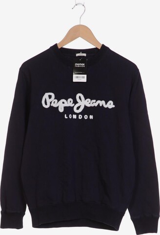Pepe Jeans Sweatshirt & Zip-Up Hoodie in S in Blue: front