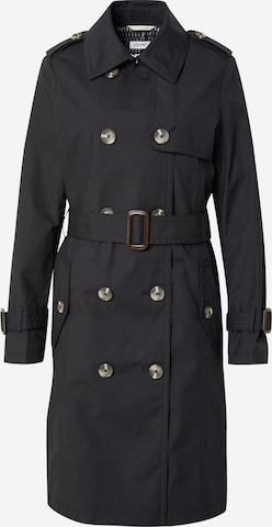 ESPRIT Between-Seasons Coat in Black: front