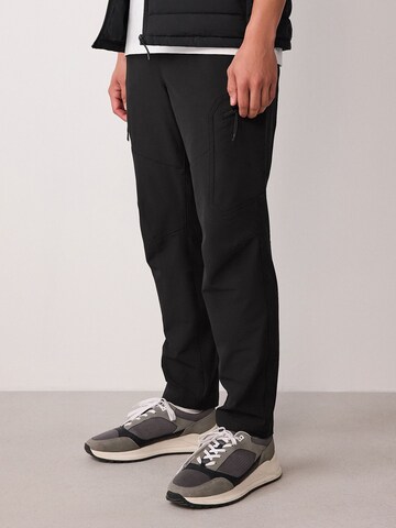 Tapered Pantaloni cu buzunare de la Next pe negru: față